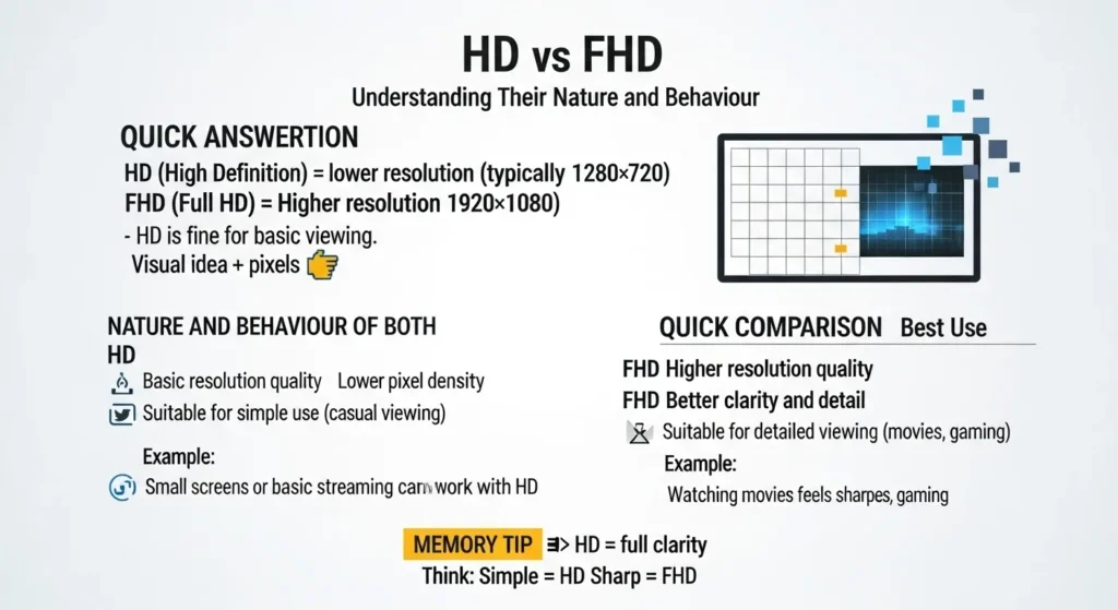 Nature and Behaviour of Hd and Fhd