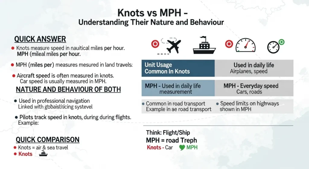 Nature and Behaviour of Knots and Mph