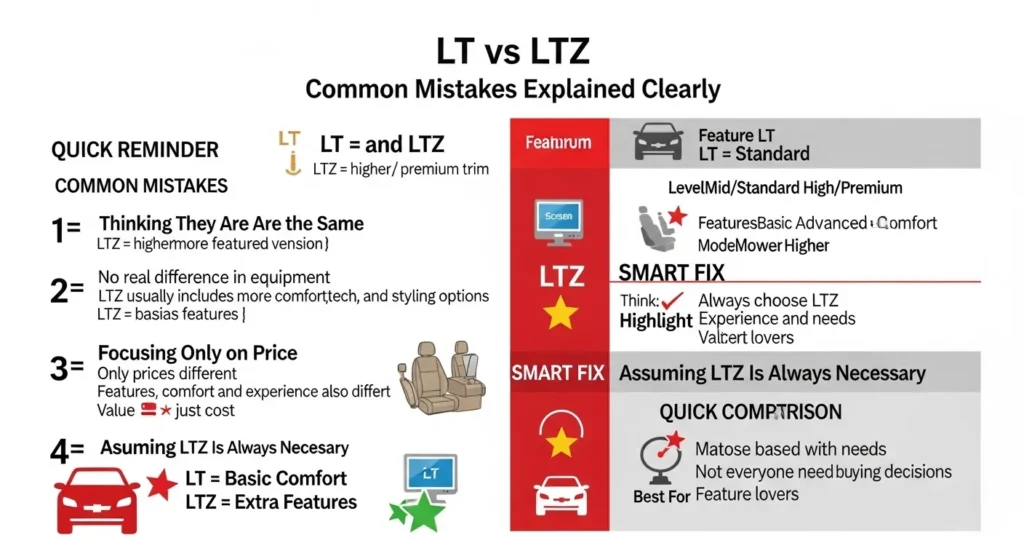  Common Mistakes with Difference Between LT and LTZ
