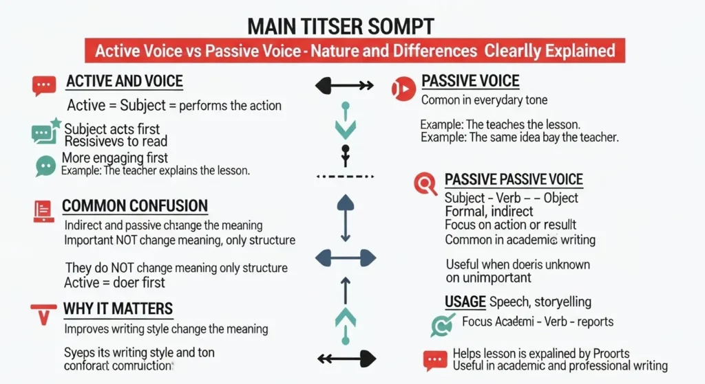 Nature and Behaviour of Both Active and Passive
