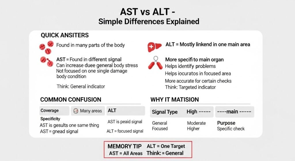 Nature and Behaviour of Both Ast and Alt
