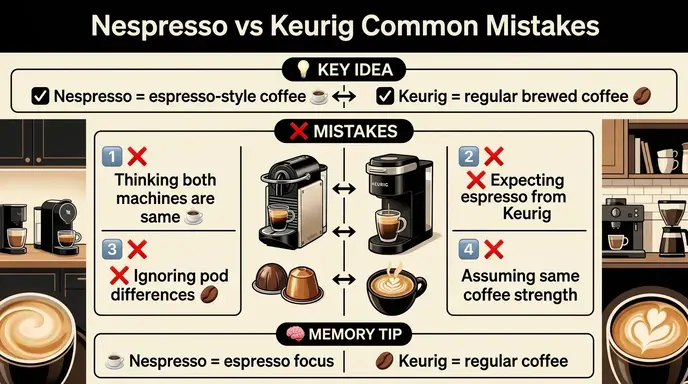 Common Mistakes with Nespresso or Keurig
