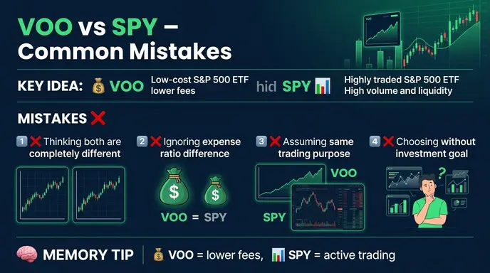 Common Mistakes with VOO or SPY