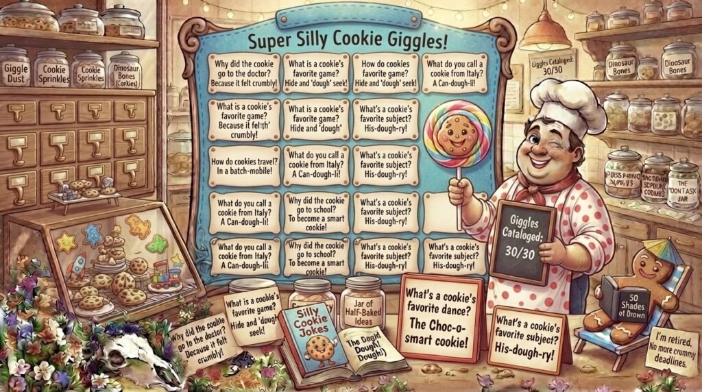 Silly Cookie Jokes for Kids