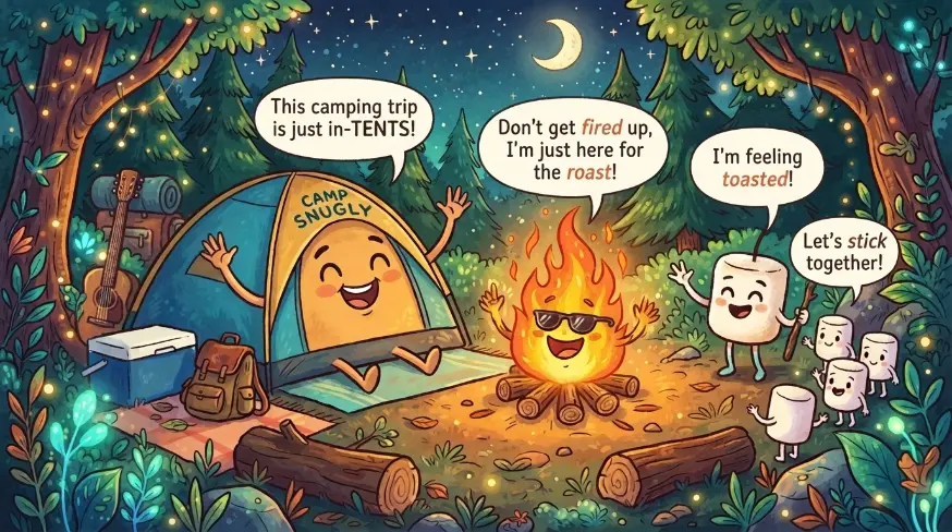 Funny Camping Puns