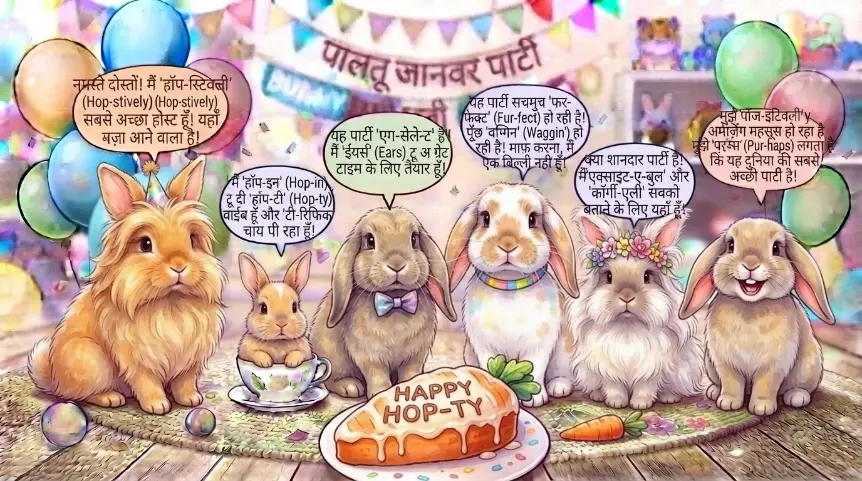 Rabbit & Bunny Pet Puns