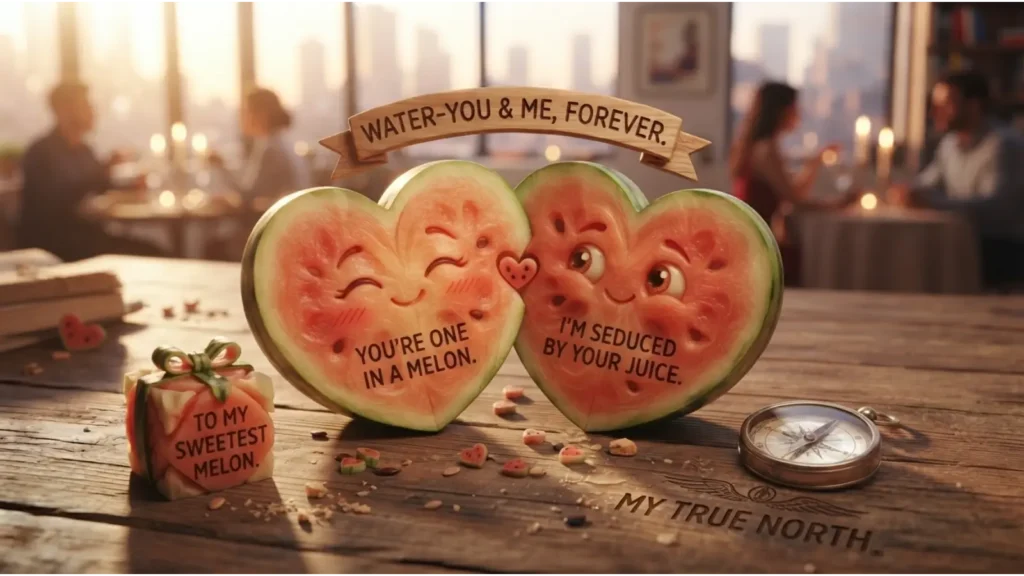Romantic Watermelon Puns