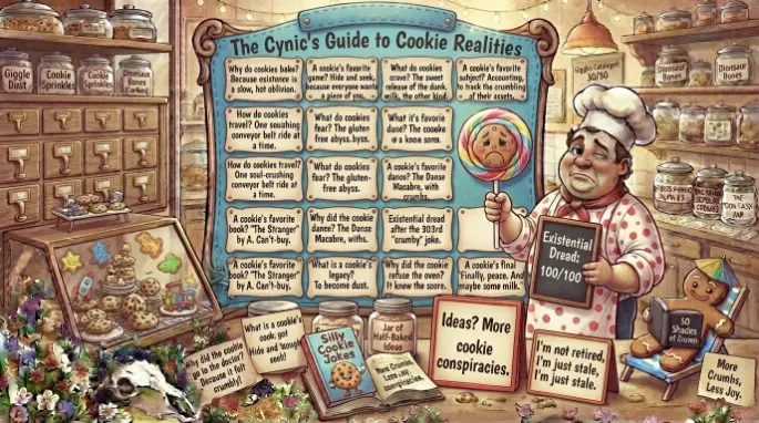 Sarcastic Cookie Humor