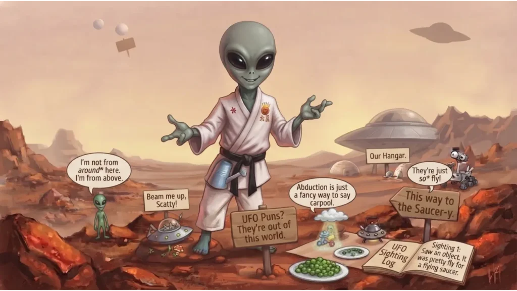 UFO Puns