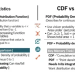 difference between cdf and pdf