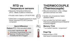 Difference Between RTD & Thermocouple: Sensor Guide in 2026
