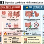 difference between ibd and ibs