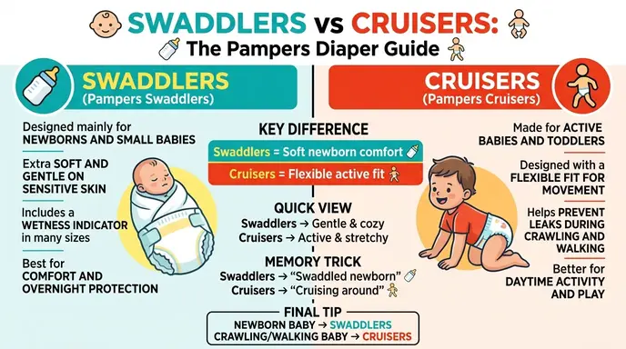 difference between swaddlers and cruisers