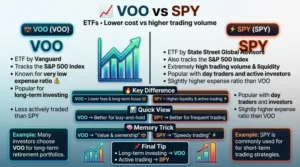 difference between voo and spy
